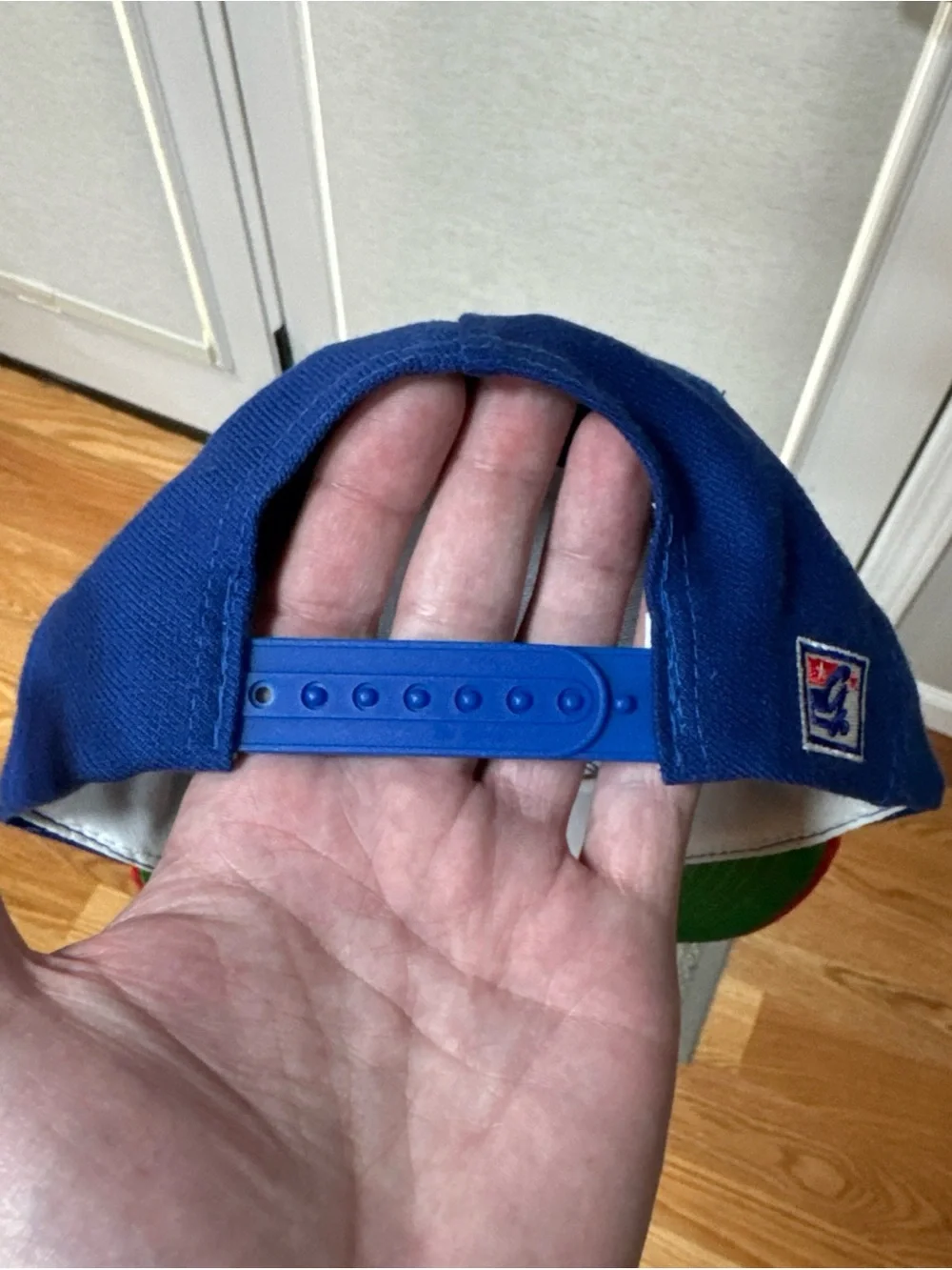 Vintage Kansas Jayhawks The Game Snapback Hat 2Tone Cap NWT